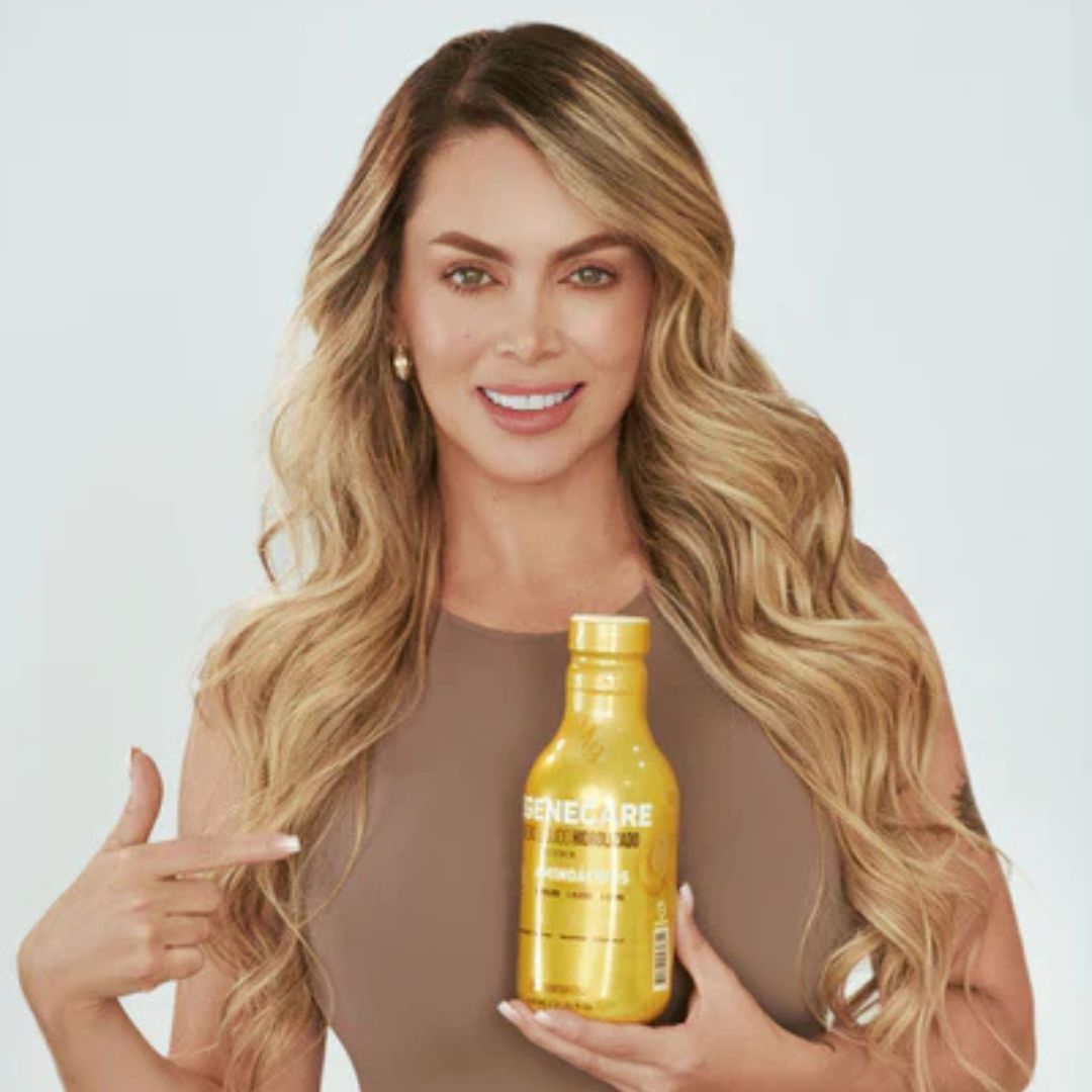 Colágeno Botella Dorado