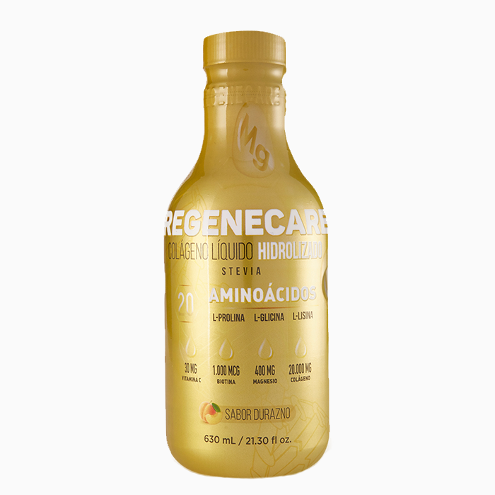 Colágeno Botella Dorado
