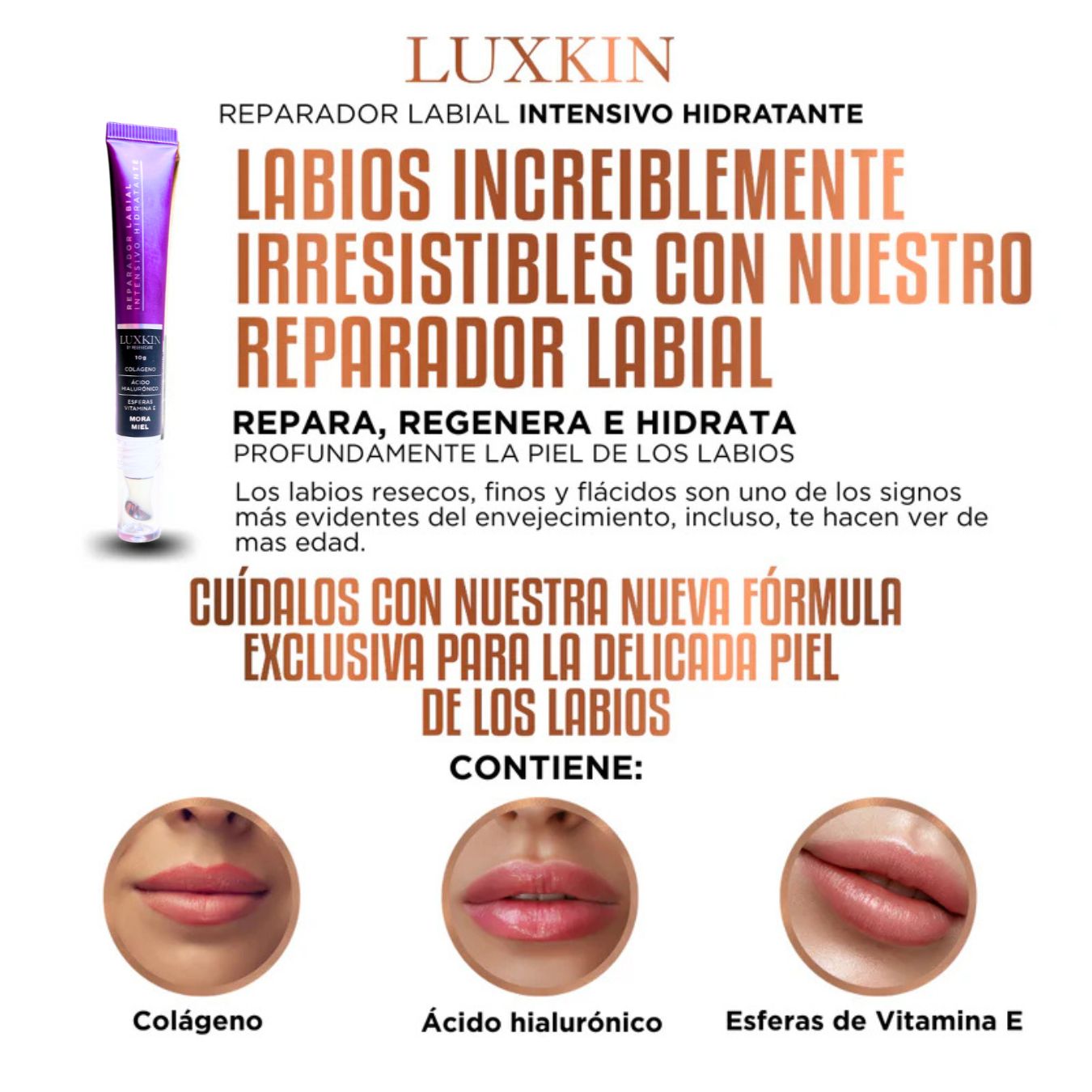 Reparador Labial Mora Miel